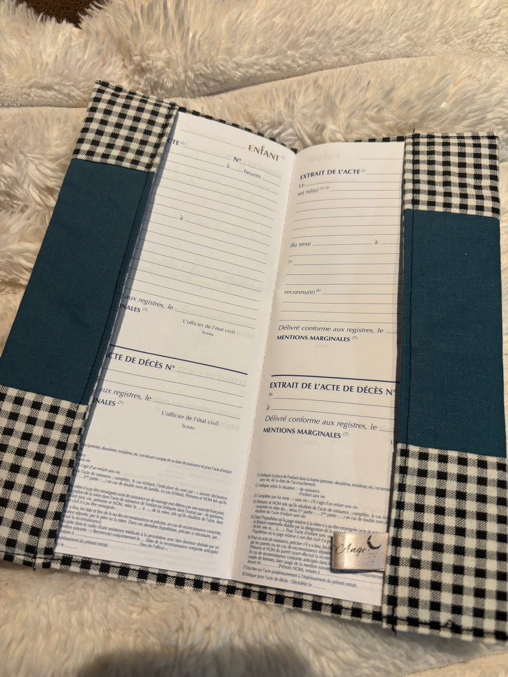 Protège livret de famille